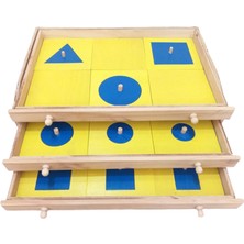 Montessori Gemisi Geometri Çekmecesi
