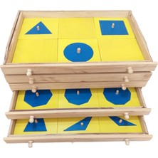 Montessori Gemisi Geometri Çekmecesi