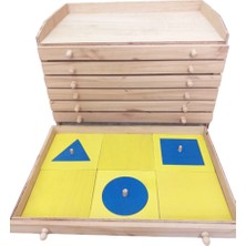 Montessori Gemisi Geometri Çekmecesi