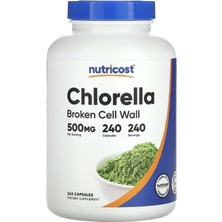 Nutricost Nutricost  Chlorella  500 Mg  240 Capsul Usa Menşei.Tr Tek Yetkili SATICISI OZELSPORCUGIDALARI'DIR