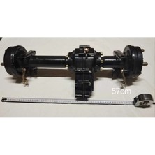 Hzn Motor 3 Tekerli Midilli Kople Arka Dingil Şaft Koltuklu Model