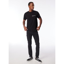 Karl Lagerfeld Siyah Erkek Denim Pantolon 240D1101_Klj Skinny Denim
