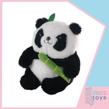 Dada Toys Panda Peluş Bambu Uyku Arkadaşi 30 cm Siyah - Beyaz 416008