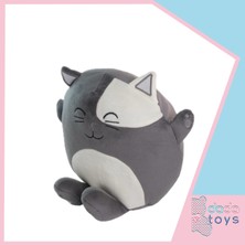 Dada Toys Kedi Yastik Peluş Uyku Arkadaşi 35 cm Gri 416008