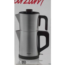 Arzum Modern AR3129 Tea Mechıne Çay Makinesi Gri 1-2 L 500+ L  Çelik  Met