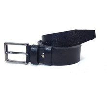 Mentor Regalo Büyük Beden Deri Kemer Siyah Spor 83009