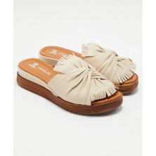 Venüs Kadın Casual Deri Comfort Terlik 2216404Y