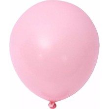 Organizasyon Pazarı 5 Inç Pembe Renk Küçük Boy 10 Lu Dekorasyon Balonu