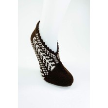 Mbb E-Ticaret El Örgüsü Kışlık Şık Kadın Yün Patik D8