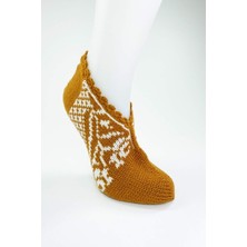 Mbb E-Ticaret El Örgüsü Kışlık Şık Kadın Yün Patik D12