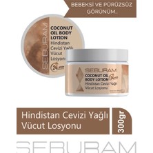 Seburam Hindistan Cevizi Yağlı Onarıcı ve Nemlendirici Duş Vücut Losyonu Cilt Bakım Vücut Kremi