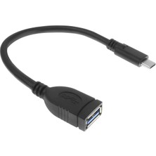 Hubify Type-C To USB Otg Kablo, Type-C 3.1 + USB 3.0 Çevirici.