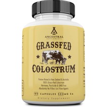 Ancestral Supplements Grass Fed Beef Colostrum  3000MG  180 Capsules usa Menşei