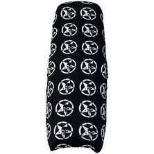 3d Üniversal Koltuk Kılıfı Yıldız Beyaz