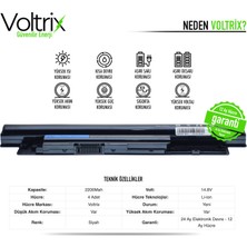 Voltrix Dell Inspiron 3521-11F25BC Uyumlu Notebook Batarya - Pil 4 Cell