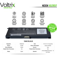 Voltrix Dell Inspiron P66F001, P66F002 Uyumlu Notebook Batarya - Pil