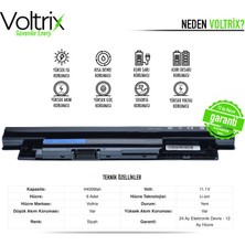 Voltrix Dell MR9OY Uyumlu Notebook Batarya - Pil 6 Cell