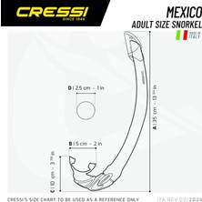 Cressi Samoa-Mexico Yetişkin Maske Şnorkel Seti Siyah-Siyah