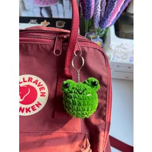 Sumicorn Design Sevimli Kurbağa Amigurumi Anahtarlık ve Çanta Aksesuarı