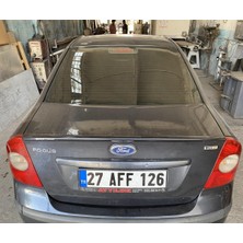 Fiber Aksesuar Fiberaksesuar Ford Focus 2005-2010 Beyaz Spoiler