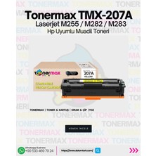 tonermax Hp 207A W2212A Muadil Toner Sarı - Çipli/ Laserjet M255 / M282 / M283