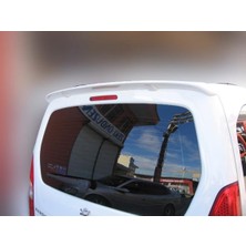 Fiber Aksesuar Fiberaksesuar Peugeot Partner Tepee 2009-2018 Beyaz Spoiler