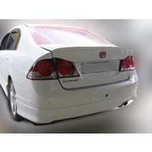 Fiber Aksesuar Fiberaksesuar Honda Civic 2006-2010 Ince Astarlı Spoiler