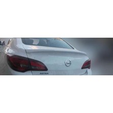 Fiber Aksesuar Fiberaksesuar Opel Astra J Sedan Astarlı Spoiler