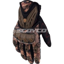 Scoyco MC10 Erkek Yazlık Motosiklet Eldiven Kamuflaj