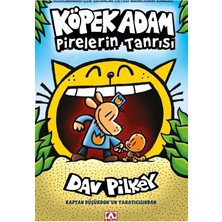 Köpek Adam: Tasmasından Kurtuluyor - Köpek Adam: Pirelerin Tanrısı - Köpek Adam - 6 Kitap - Dav Pilkey