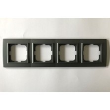 Ovivo Mina Dörtlü Çerçeve Füme