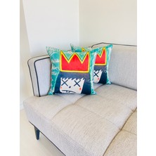 The Boho Home Decor Modern Pop Art- Dekoratif Kırlent Kılıfı