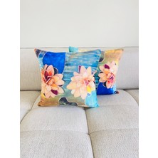 The Boho Home Decor Doğa - Floral Desenli Dekoratif Kırlent