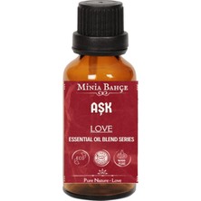 Minia Bahçe Aşk ( Love ) Uçucu Yağ Karışımı, %100 Saf, 10 ml