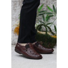 Mehmet Mete 2115 Taba Alme Comfort Iç Ve Dış Deri Erkek Ayakkabı