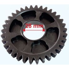 Mondial Atv Apachi Uyumlu Şanzıman Dişlisi 34T Iç 28 mm 6 Gözlü Öm-Erpilsan Elektronik