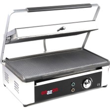 Mediterian 2 24 Dilim Elektrikli Tost Makinesi 2500 Watt- Döküm 60X30 - Ebat 29X42X61 cm  220 - 240 V C / F