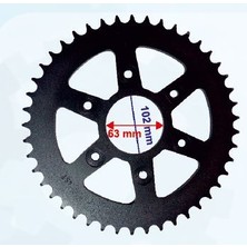 Mondial Arka Dişli 520-45T Iç 63 mm 6 Delikli Bajaj Dominar 400 Uyumlu - Ktm Duke 390 Uyumlu Öm-Erpilsan