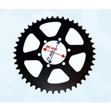 Mondial Rx3 Evo Uyumlu Arka Dişli 520-45T Iç 68 mm 6 Delikli Öm-Erpilsan Elektronik