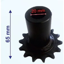 Mondial Atv Ön Dişli 520-14T Iç 20 mm Uzunluk 65 mm Tm Öm-Erpilsan Elektronik