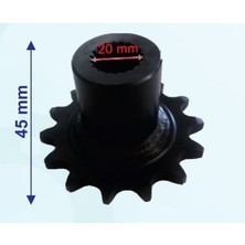 Mondial Atv Ön Dişli 520-14T Iç 20 mm Uzunluk 45 mm Tm Öm-Erpilsan Elektronik