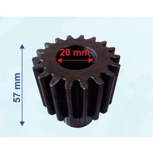 Mondial Atv Pumarex 150 Uyumlu Şanzıman Dişli 18T Iç 20 mm Frezeli Burçlu Öm-Erpilsan Elektronik