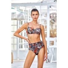 Lapieno Kahve Kadın Bikini