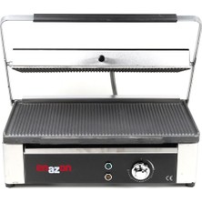 Mediterian 50 Hz / 60 Hz 20 Dilim Elektrikli Tost Makinesi 2150 Watt- Döküm 49X30 - Ebat 29X42X50 cm 220 - 240