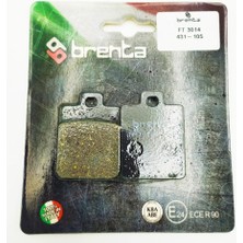 Vespa Lx 125 Ie 2010-2013 Ön Fren Balata  Brenta (Made In Italy)