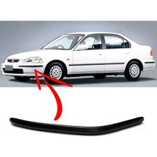 Honda Ies Civic 1996-1998 Model Makyajsız Kasa Ön Tampon Bandı (Sol)