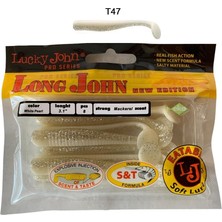 Lucky John Long John 3.1'' (7.87 Cm) 8'li Paket Silikon Yem