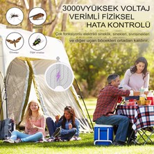 Reidan Şarjlı Raket Sivrisinek Sinek Öldürücü USB Uv Işıklı Sinek Öldürücü Sineksavar