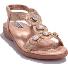 Dagoster DZA07-74136903CN Bej Günlük Ortopedik Kadın Sandalet