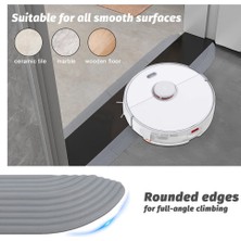 Mirror32 Ev Eşik Çubukları Rampa Mat Süpürme Robotu Süpürge Için Yardımcı Uyumlu (Yurt Dışından)